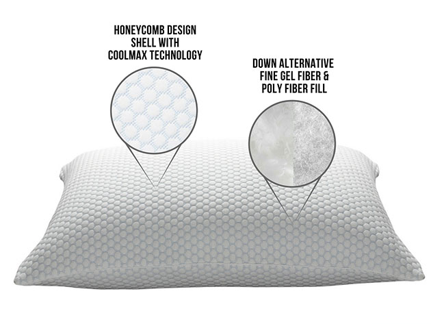 poly gel fiber pillow