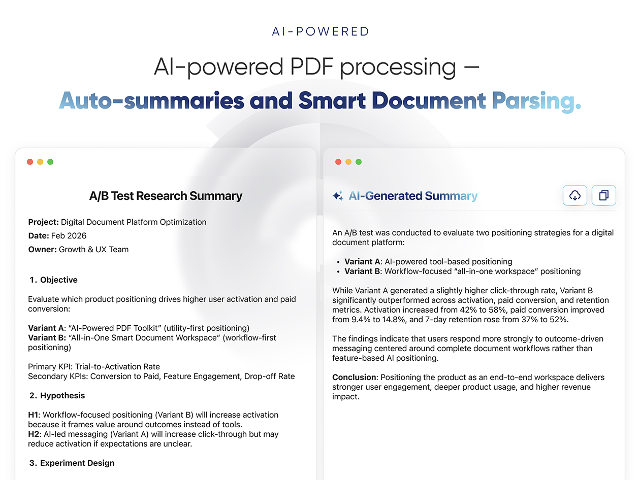 PDFToolKit - Unlimited Plan: Lifetime Subscription