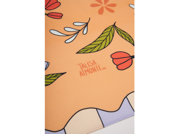 Peach | Medium Cotton Furoshiki Wrap