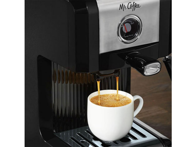 Mr. Coffee BVMCECMPT100 Easy Espresso Machine - Black