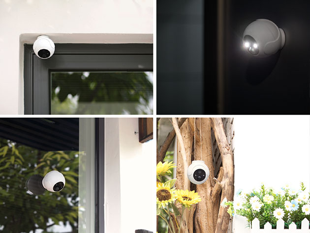 Litmor Wireless Rechargeable Camera: Bundle of 2