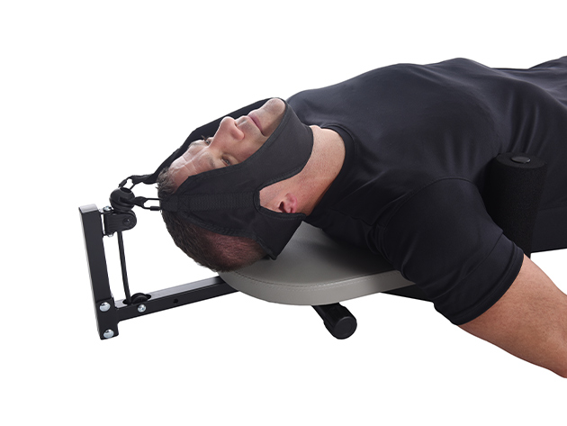 Stamina InLine Back Stretch Bench with Cervical Traction