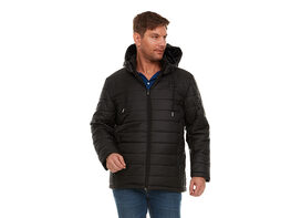 Helios Paffuto Heated Men's Coat with Power Bank (Black/Medium)
