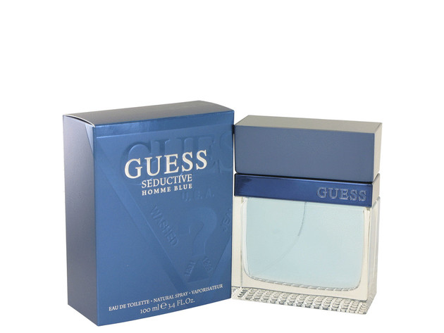 Guess Seductive Homme Blue by Guess Eau De Toilette Spray 3.4 oz for Men (Package of 2)