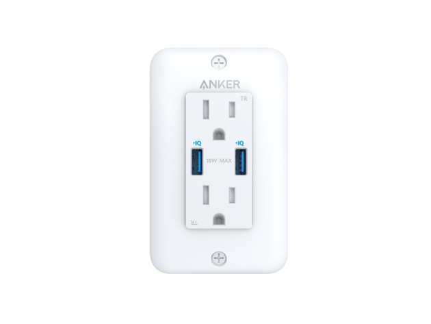 Anker Powerextend Usb Wall Outlet 2 Ac Outlets Gadget Hacks 6904