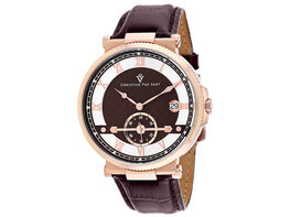 Christian Van Sant Men's Clepsydra Brown Dial Watch - CV1704