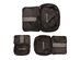 Joyus Exclusive Packing Cubes in Black: Set of 3