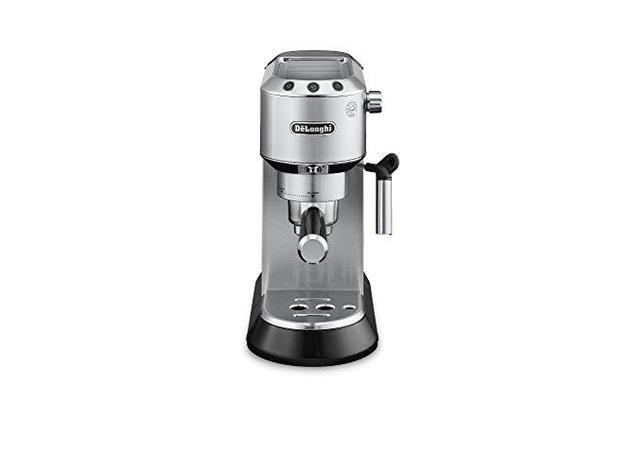 DeLonghi EC680M Espresso Maker Buttons Stainless Steel, 1 Liters - Metallic (Used)