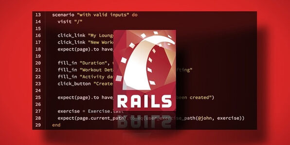 BDD with Ruby on Rails: Using RSpec 3 & Capybara - Product Image
