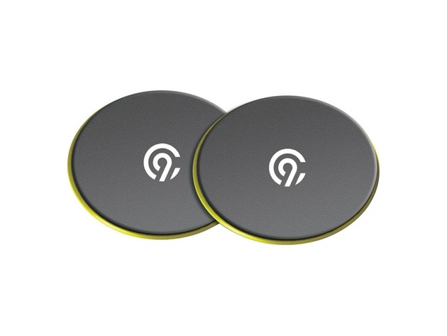 Elite Sportz Exercise Sliders Are Double Sided and Work Smoothly on Any Surface For Full Body Workout, Compact for Travel or Home
