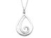 Remember Me Always Pendant Necklace in Sterling Silver with Chain