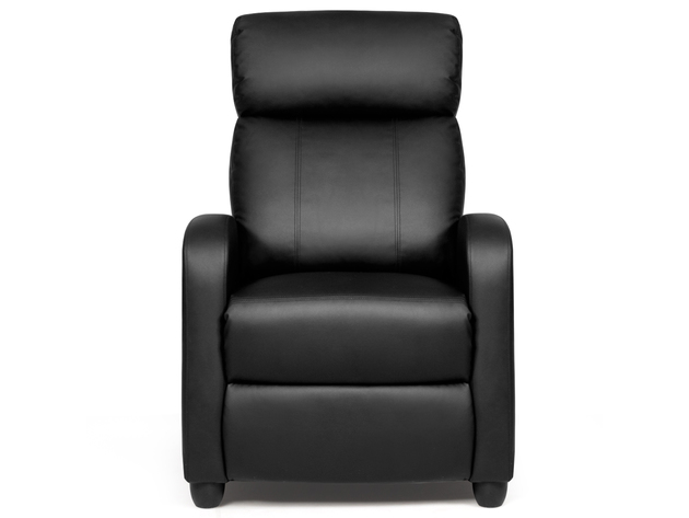 Costway Electric Modern  Massage Recliner Sofa Chair Lounge with Remote Control - Black