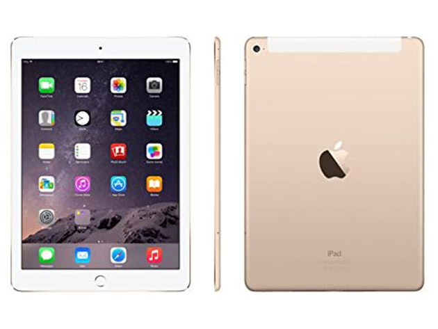 Apple iPad Air 2 (2014) 64GB WiFi & 4G Unlocked Gold (Refurbished)