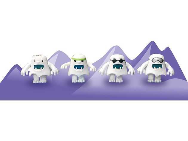 PlayMonster Yeti Skill and Action Kids Game with 4 Piece Snowy Meatball Mountain and Center Connector