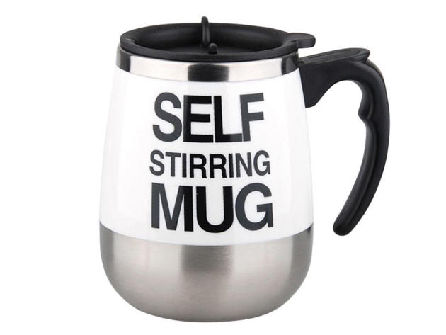 Self-Stirring Mug (White) | TMZ