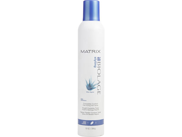 BIOLAGE by Matrix BLUE AGAVE COMPLETE CONTROL FAST DRYING HAIR SPRAY 10 OZ 100% Authentic