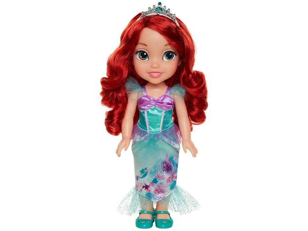 Disney Princess Explore Your World Ariel Glitter Sequence 14 Inches Large Toddler Doll