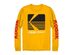 Kodak Men's Long Sleeve Graphic T-Shirt Yellow Size Large