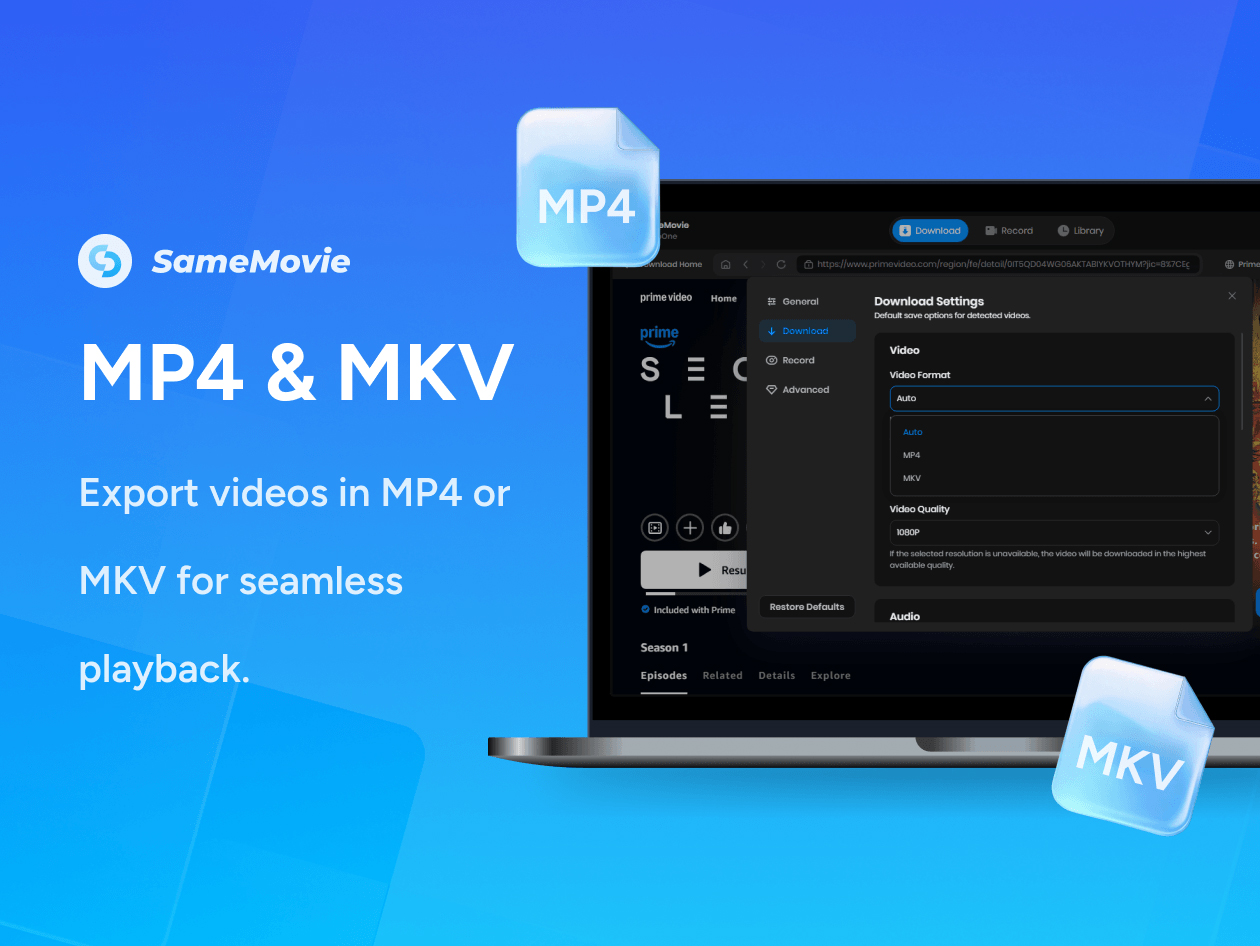 SameMovie All-In-One Video Downloader: Lifetime License (Mac)