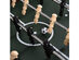 Costway 54'' Foosball Soccer Table Competition Sized Football Arcade Indoor Game Room - Black