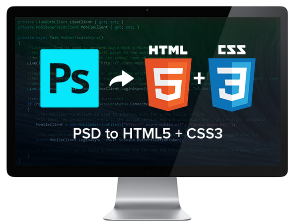 Code PSDs into Websites w/ this Web Design Tutorial - Product Image