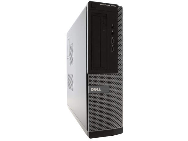Dell OptiPlex 3010 Desktop PC, 3.2GHz Intel i5 Quad Core Gen 3, 4GB RAM, 500GB SATA HD, Windows 10 Professional 64 bit, BRAND NEW 24” Screen (Renewed)