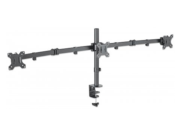 LCD Monitor Mount with Center Mount & Double-Link Swing Arms