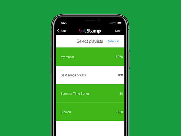 STAMP Premium Music App
