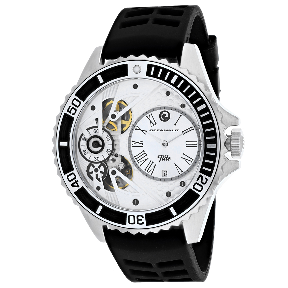Oceanaut Men's Tide Silver Dial Watch - OC0990