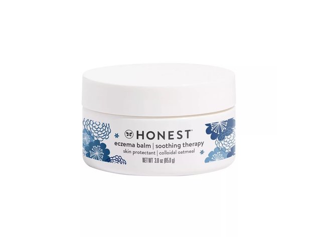 The Honest Company Eczema Soothing Therapy Balm, Provide Relief for Those Dry, Irritated Eczema Patches, 3 Ounces