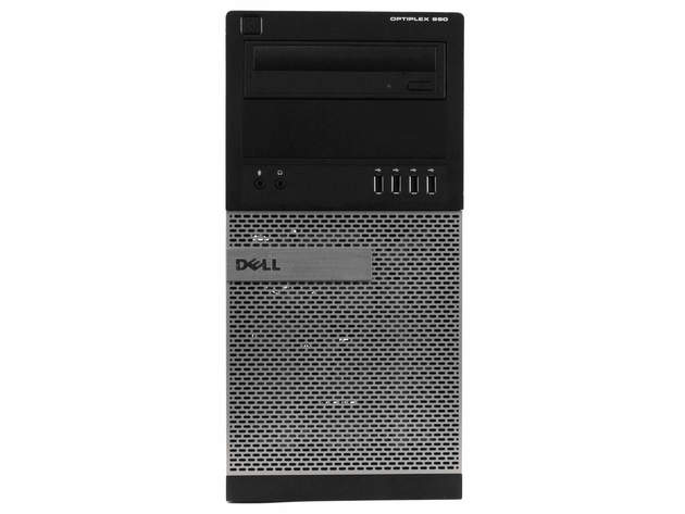 Dell Optiplex 990 Tower Computer PC, 3.20 GHz Intel i5 Quad Core Gen 2, 4GB DDR3 RAM, 500GB SATA Hard Drive, Windows 10 Professional 64 bit (Renewed)