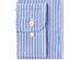 Club Room Men's Slim-Fit Performance Wrinkle-Resistant Striped Dress Shirt Navy Size 18-34-35