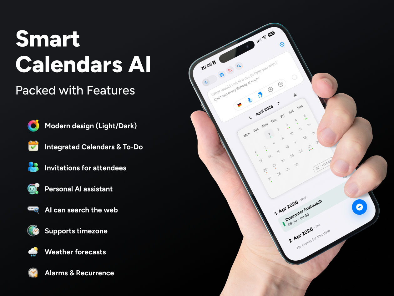 Smart Calendars AI: 3-Year Subscription