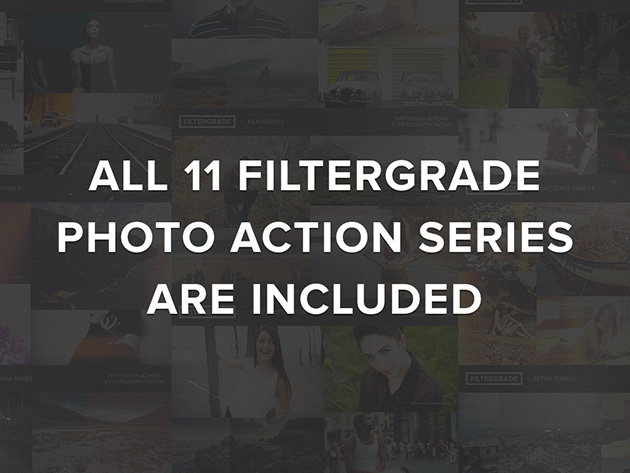 Feltergrade Adob​​e Photoshop Action Action Asset for Iceution Professional