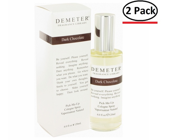 Demeter by Demeter Dark Chocolate Cologne Spray 4 oz for Women (Package of 2)