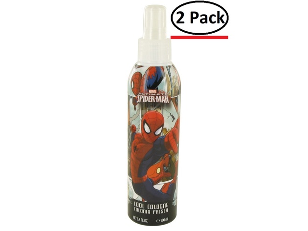 Spiderman by Marvel Body Spray 6.8 oz for Men (Package of 2)