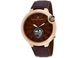 Christian Van Sant Men's Cyclone Automatic Brown Dial Watch - CV0144