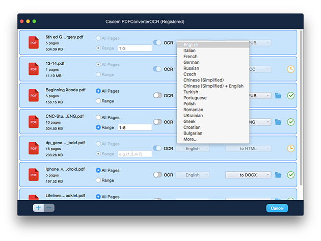 PDFConverterOCR 4 for Mac: Lifetime License