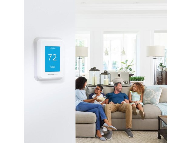 Honeywell Home T9 WIFI Smart Thermostat, Smart Room Sensor Ready, Touchscreen Di (Refurbished)