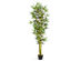 Costway 6 ft Artificial Bamboo Silk Tree Indoor Outdoor Home Office Decorative Planter - Green