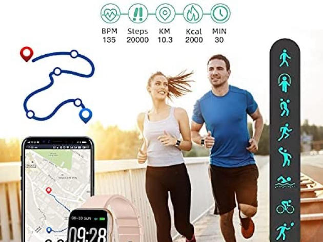 1.69" Touchscreen Waterproof Smartwatch