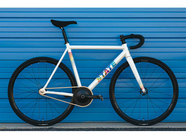 Undefeated Track - Pearl / Tie-Dye Bike
