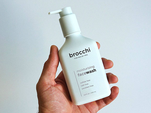 Brocchi Deep Cleansing Facial Brush & Face Wash Set