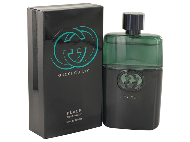 3 Pack Gucci Guilty Black by Gucci Eau De Toilette Spray 3 oz for Men