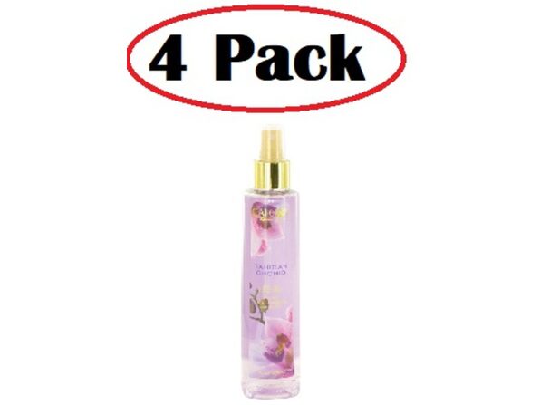 4 Pack Of Calgon Take Me Away Tahitian Orchid By Calgon Body Mist 8 Oz Stacksocial