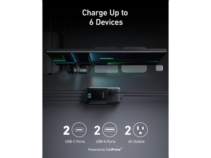 Anker Prime 6-in-1 Charging Station (140W) | StackSocial
