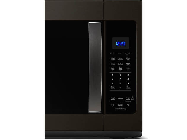 Whirlpool WMH32519HV 1.9 Cu. Ft. Black Stainless Over-the-Range Microwave