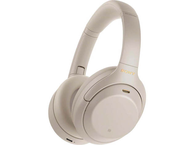 Sony WH1000XM4S Wireless Noise-Cancelling Over-the-Ear Headphones - Silver