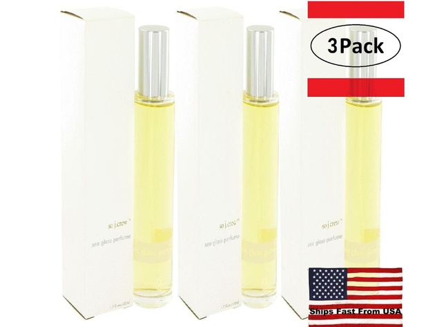 3 Pack Sea Glass by J. Crew Perfume Spray 1.7 oz for Women