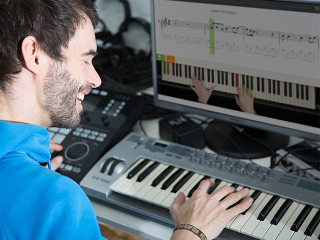 Skoove makes it easy to learn the piano online, in your own time